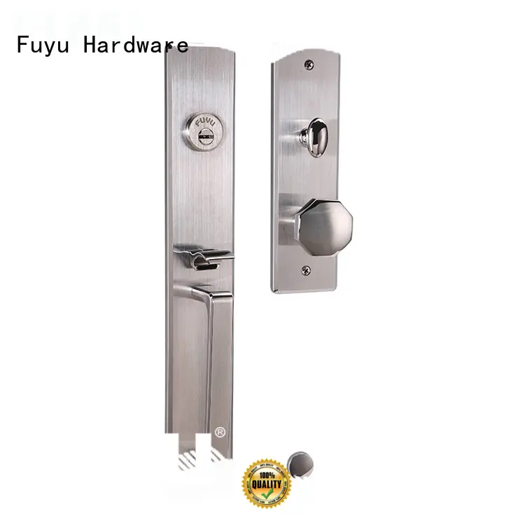 FUYU online stainless steel entry door locks sale for mall 1