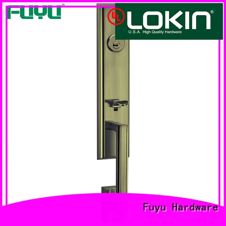 FUYU high security zinc alloy grip handle door lock meet your demands for mall 1