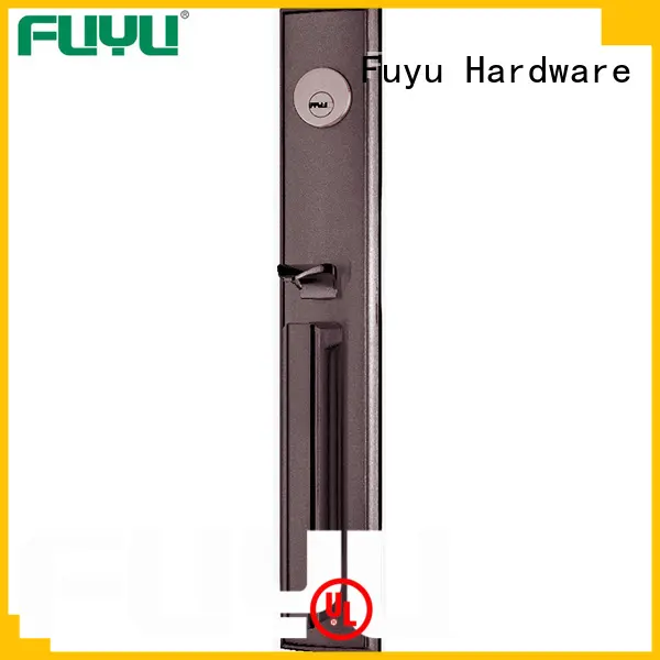 kits bathroom door handle with lock design for mall FUYU 1