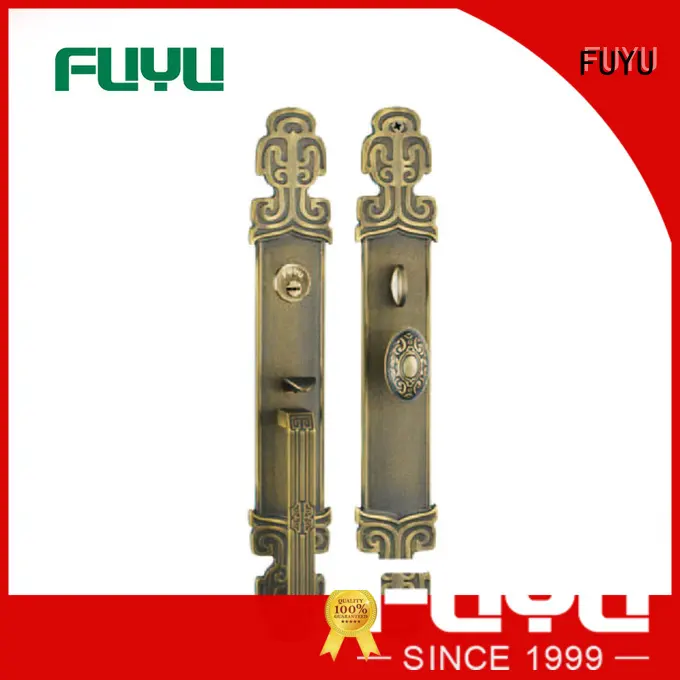 material brass mortice lock locks for shop FUYU 1