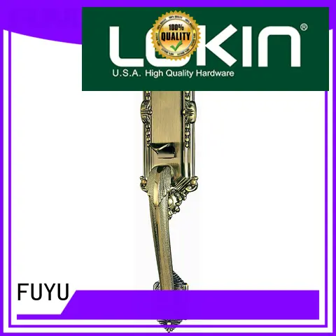 FUYU high security door handle lock with latch for mall 1