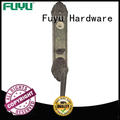 zinc alloy door lock for wood door exterior for mall FUYU 1