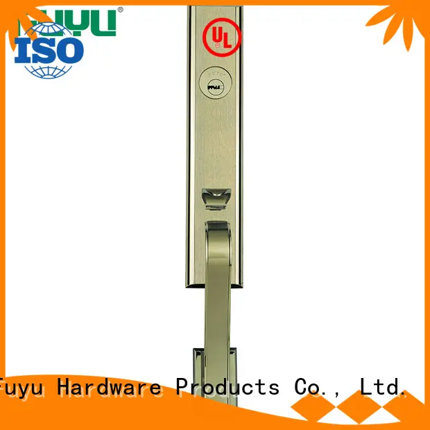color zinc alloy door lock for timber door door for mall FUYU 1