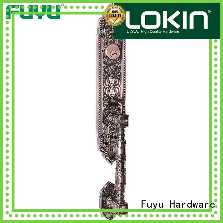zinc alloy door lock for timber door install for indoor FUYU 1