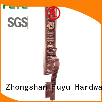 doors zinc alloy entrance door lock alloy for shop FUYU 1