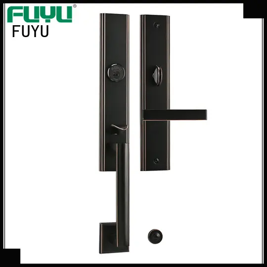 FUYU online brass mortise lock with latch for home 1