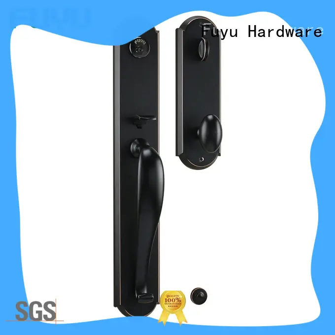 double american style zinc alloy door lock meet your demands for entry door FUYU 1