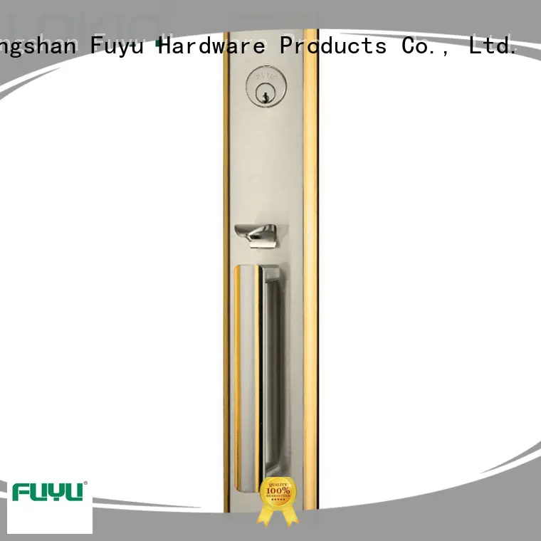 FUYU install zinc alloy door lock for wood door meet your demands for shop 1
