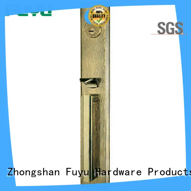 Top Security American Mortise Cylinder Type Main door Big Handle Lock 1