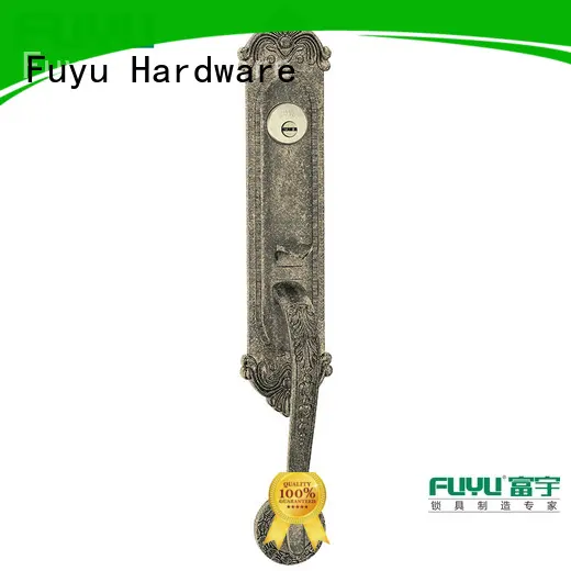 Top Security Double Side Open Cylinder Mortise Grip Handle Door Lock 1