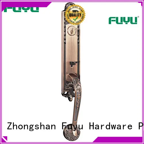 Zinc alloy key handle door lock 1