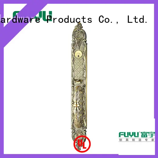 New 2018 best selling security external door handle china products door lock 1