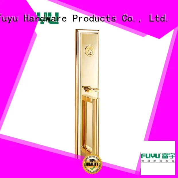 Dubai Plain Style Easy To Install Gold Door Handle Locks1 1