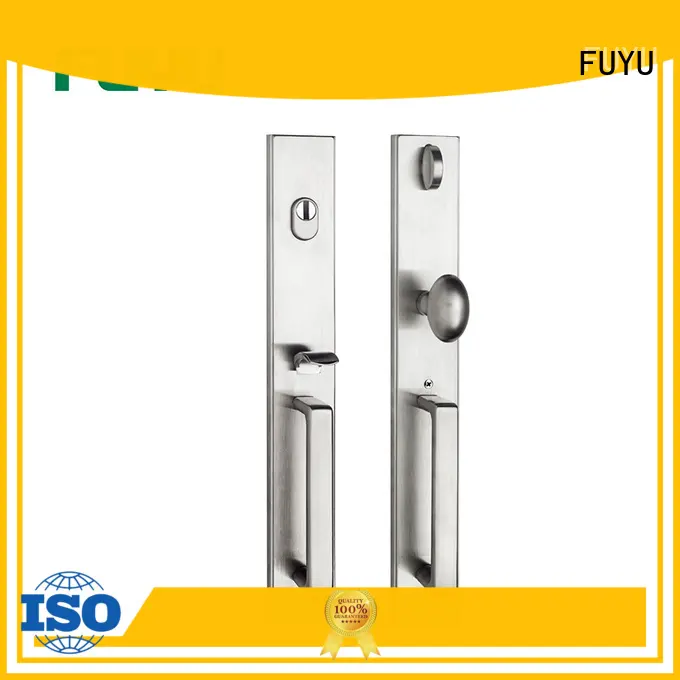 High Security Stainless Steel 304 Handle Door Lock with Grade 3 cylinder1 1