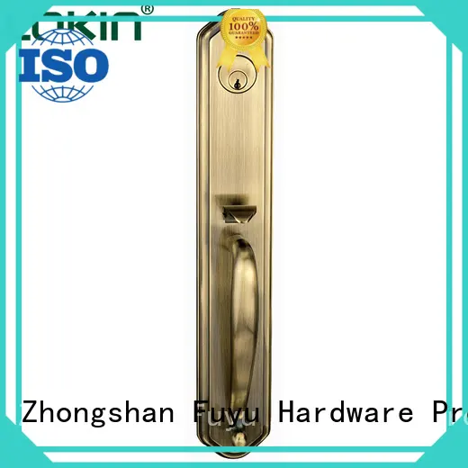 bathroom door handle with lock main for shop FUYU 1