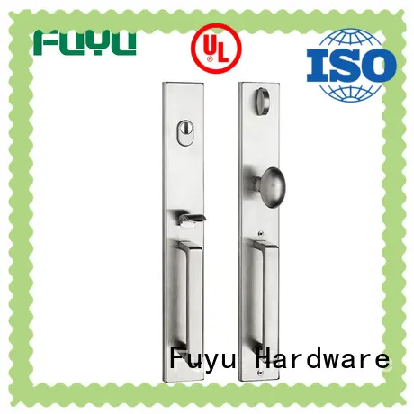 FUYU stronge stainless steel lock entrance for shop 1