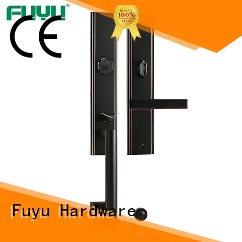 alloy lock manufacturing with latch for entry door FUYU 1