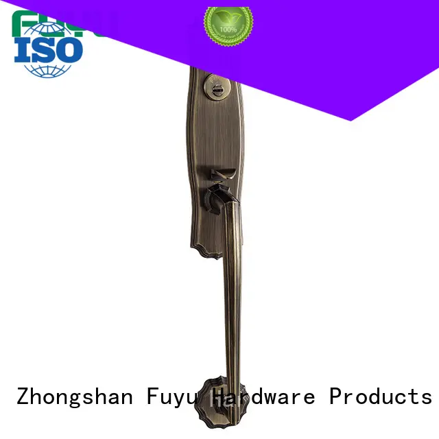 durable door handle lock trim with latch for indoor 1
