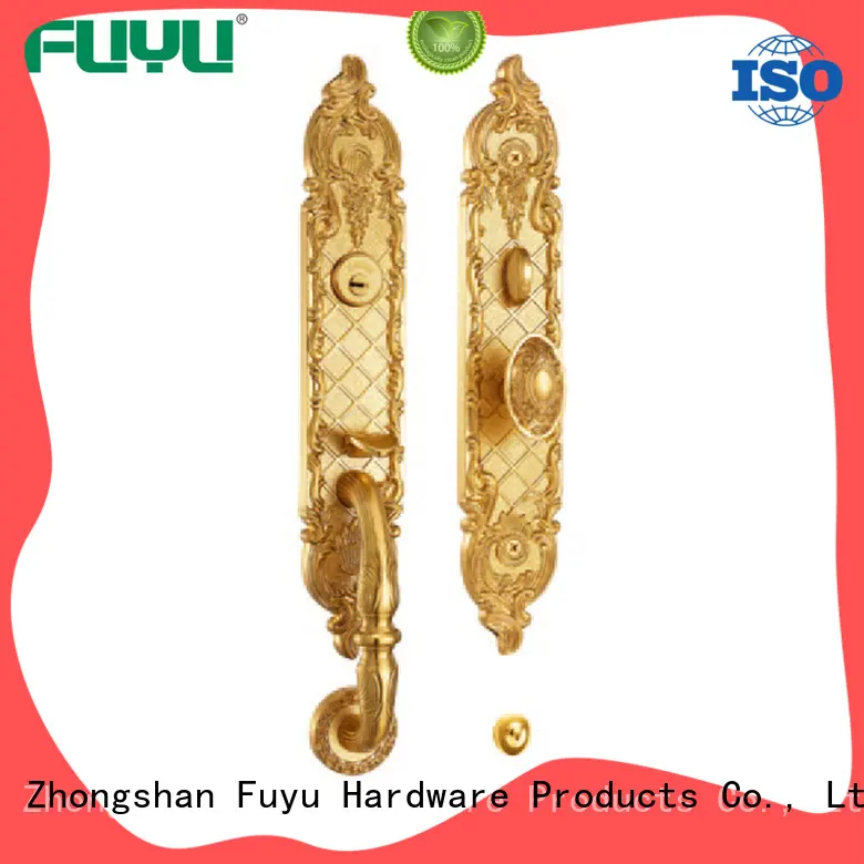 FUYU apartment brass lock on sale for wooden door 1