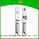 FUYU double stainless steel handle door locks extremely security for shop 1