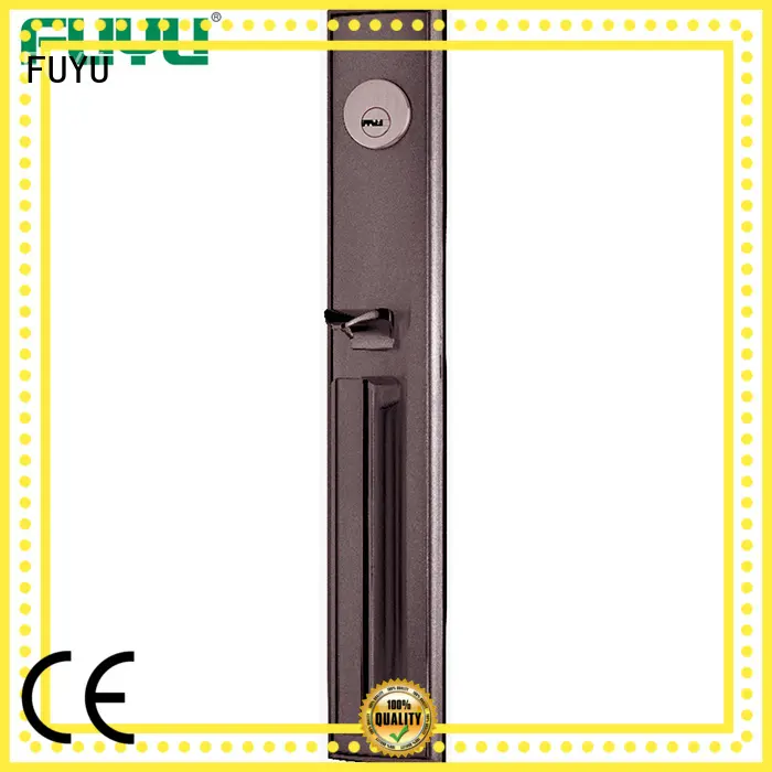 FUYU quality zinc alloy door lock with latch for entry door 1