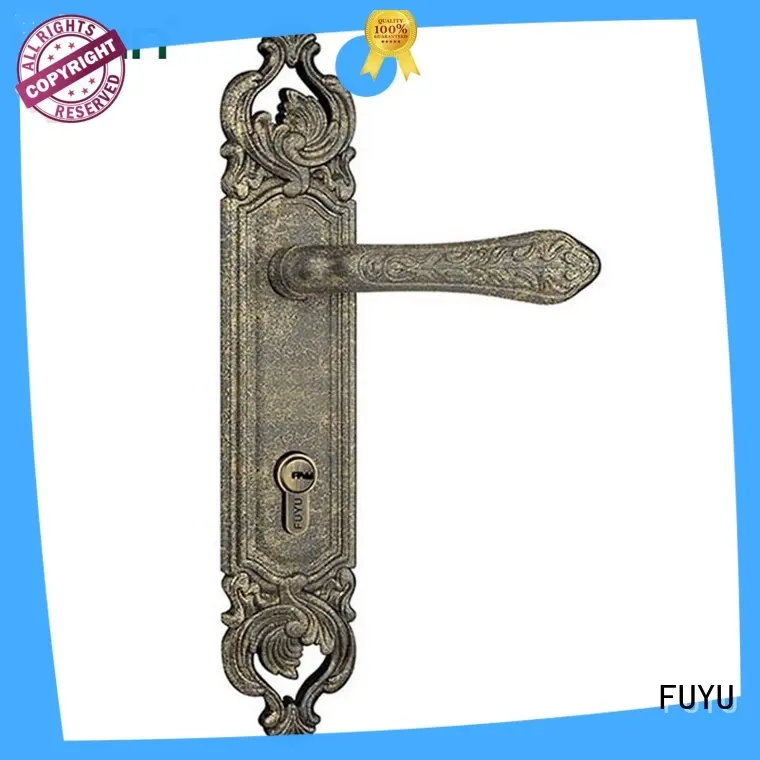 FUYU high security zinc alloy door lock for wood door meet your demands for mall 1