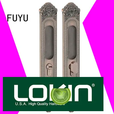 FUYU online zinc alloy door lock for wooden door with latch for shop 1