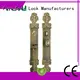 FUYU quality brass bathroom door handles with lock with latch for wooden door 1