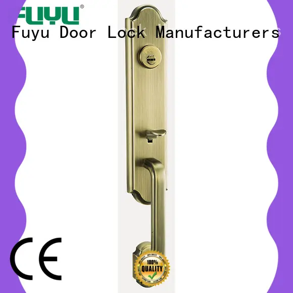 quality zinc alloy door lock for metal door year with latch for shop 1