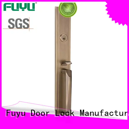 FUYU products zinc alloy handle door lock on sale for mall 1