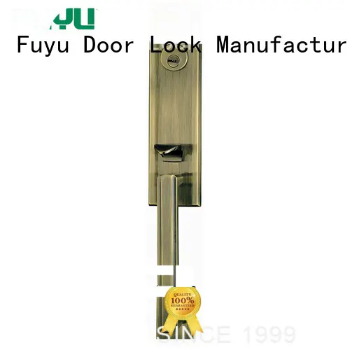 FUYU european zinc alloy door lock for timber door on sale for mall 1