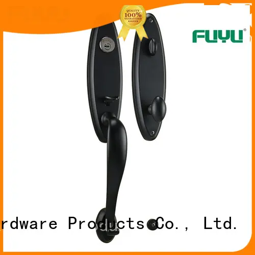 quality door lock design black with latch for indoor 1
