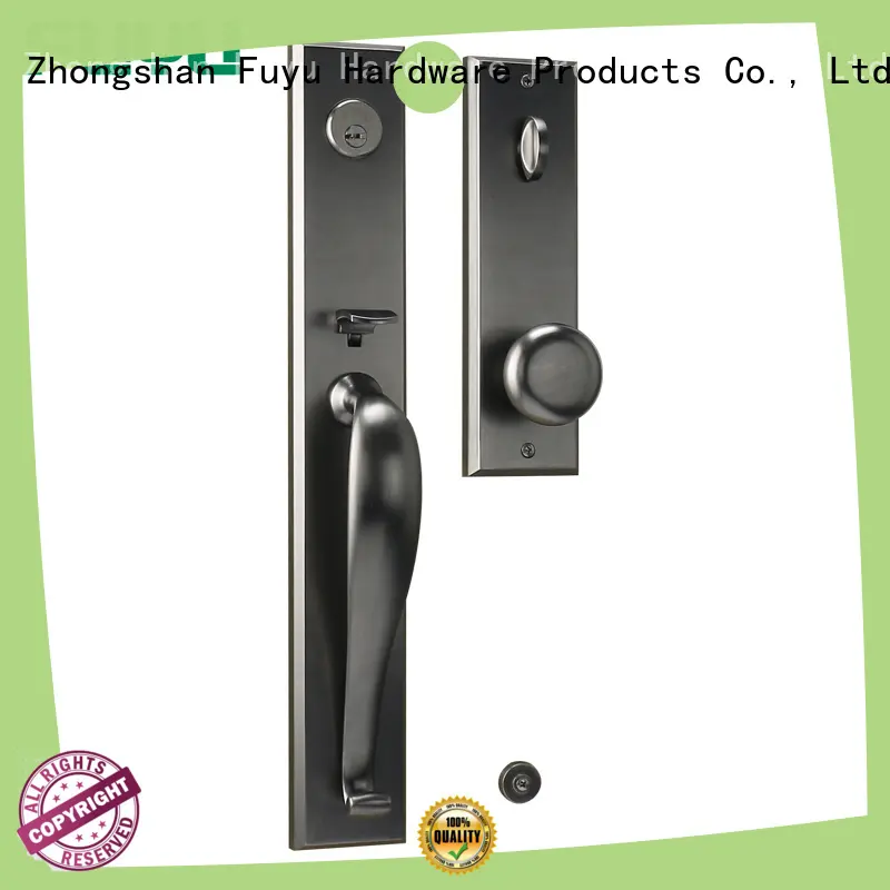 FUYU door zinc alloy door lock for wooden door with latch for entry door 1