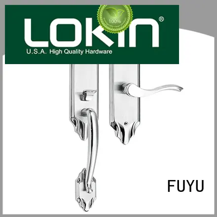FUYU grip handle door lock manufacturer for shop 1