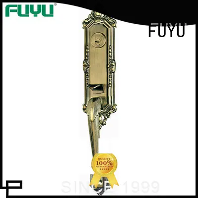 FUYU handle door lock manufacturer for entry door 1