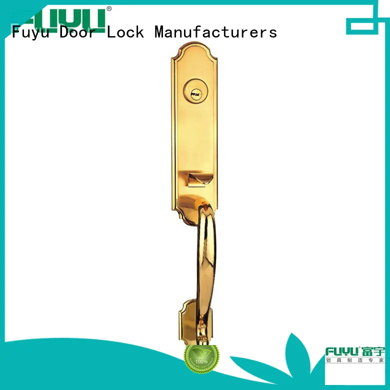 FUYU handle door lock supplier for mall 1