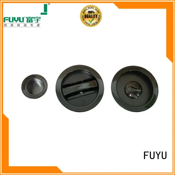 FUYU exterior sliding door handle with lock for sale for mall 1