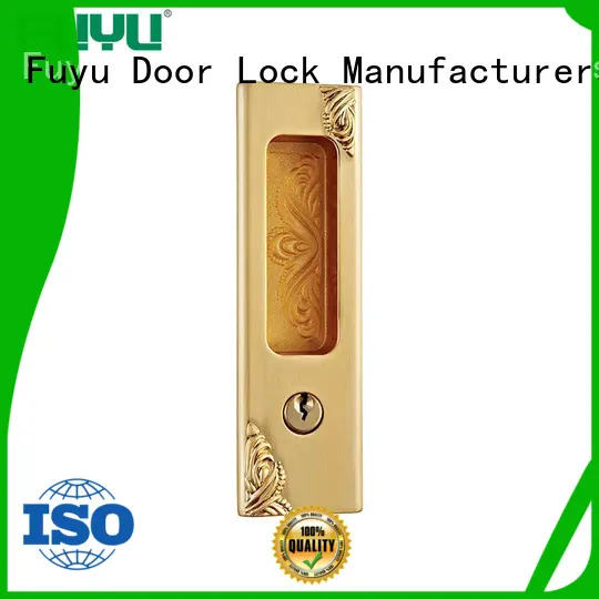 FUYU plate door handle lock meet your demands for entry door 1