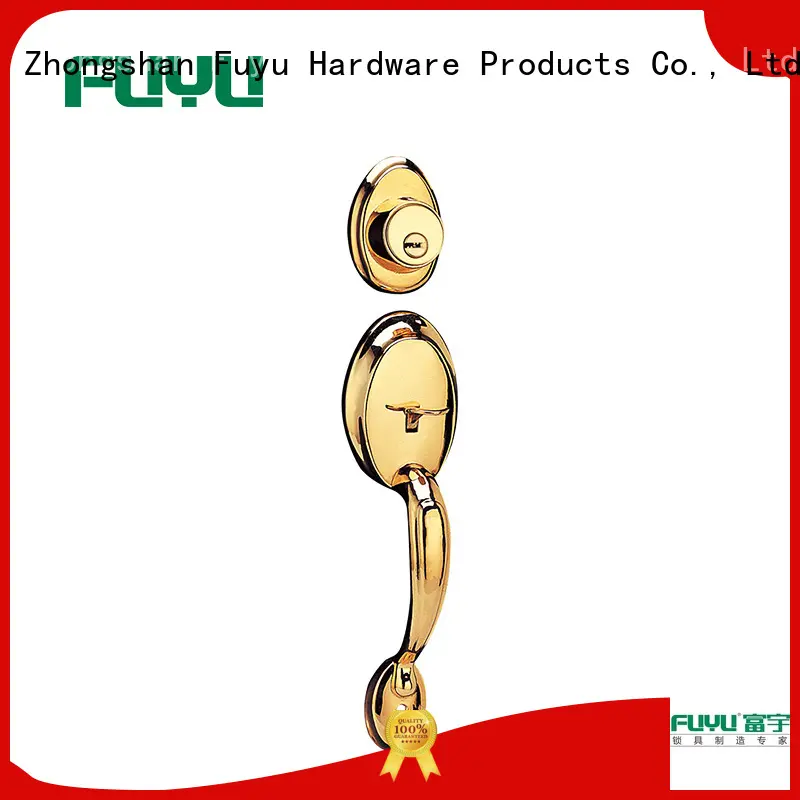 FUYU custom handle door lock manufacturer for shop 1