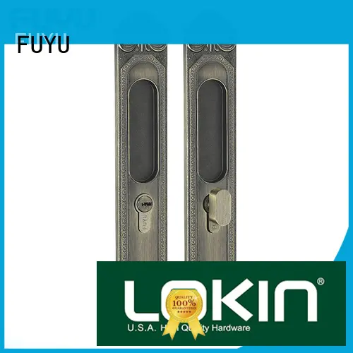 FUYU heavy duty sliding door lock for sale for mall1 1