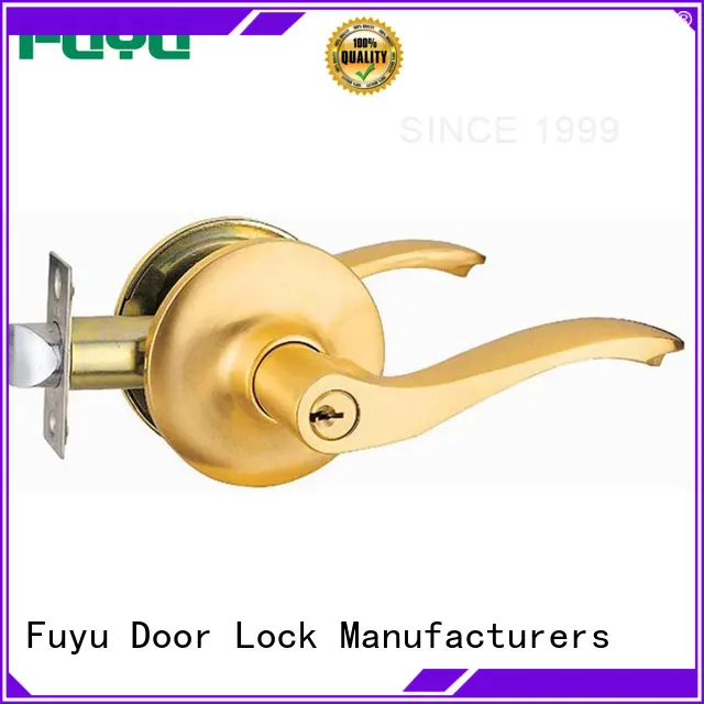 durable simple door lock thumb with latch for mall 1