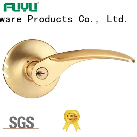 FUYU plain door lock design on sale for entry door 1