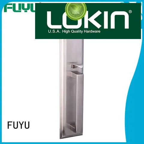 FUYU security stainless steel security door lock extremely security for shop 1