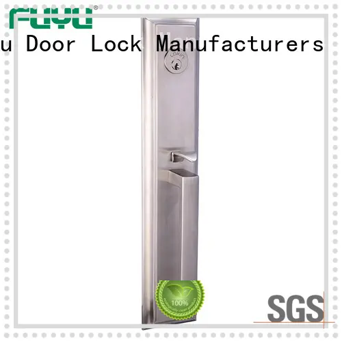 FUYU grip handle door lock manufacturer for entry door 1