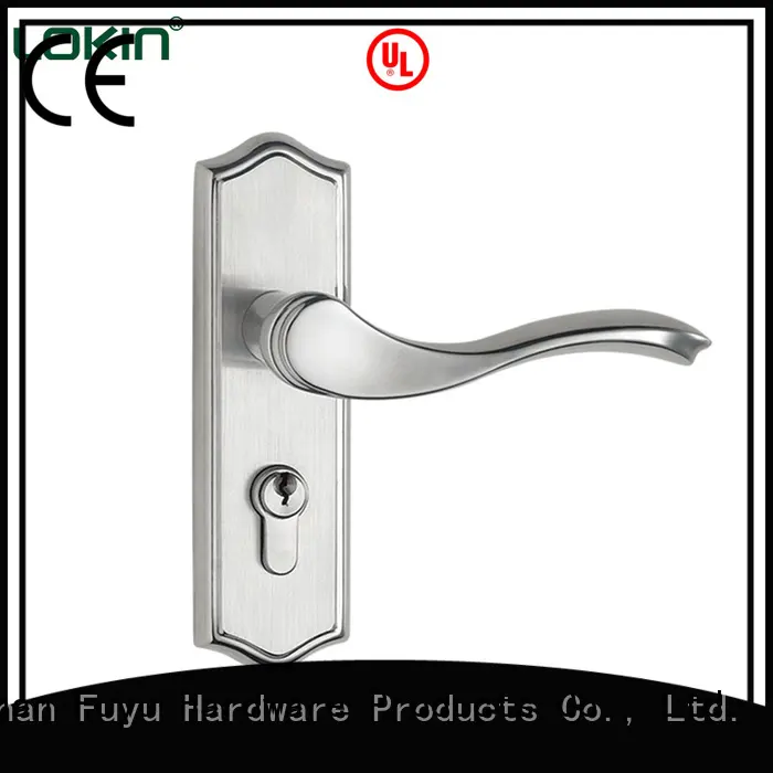 FUYU mortise door handle extremely security for shop 1