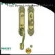 durable brass bathroom door handles with lock style with latch for shop 1