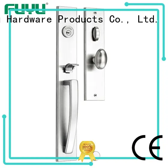 electric custom stainless steel door lock grip with international standard for shop 1