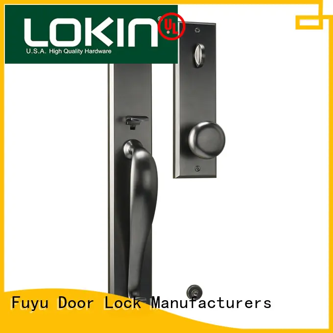 quality zinc alloy door lock for wooden door turn with latch for mall 1