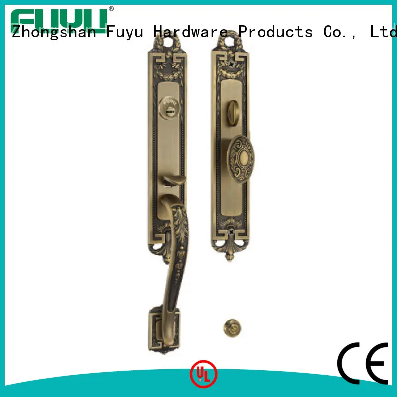 FUYU custom handle door lock manufacturer for wooden door 1