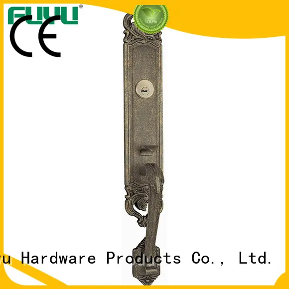 FUYU grip handle door lock manufacturer for wooden door1 1